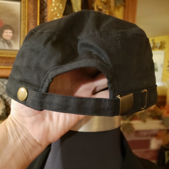 DISNEY PARKS ADULT BLACK BB STYLE HAT - Picture 5 of 8